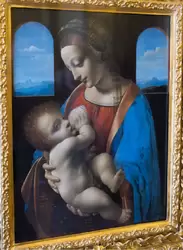 Эрмитаж, Леонардо да Винчи «Мадонна с младенцем»